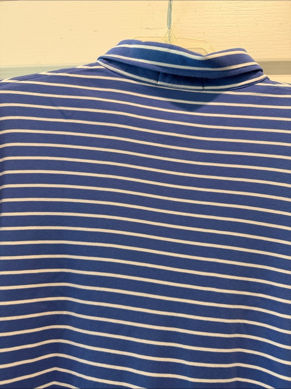 Polo by Ralph Lauren Royal Blue & White Striped Polo - Picture 7 of 11